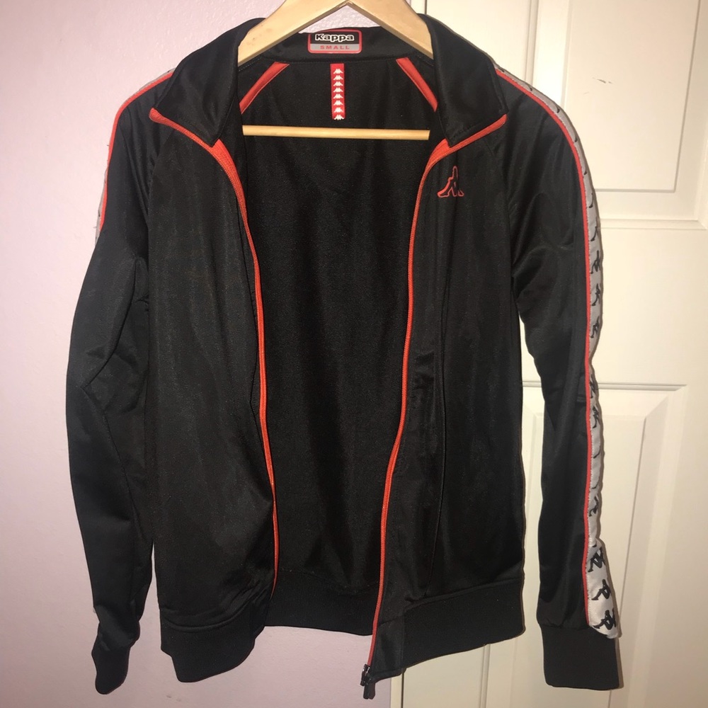 KAPPA 222 BANDA WANNISTON BLACK SLIM JACKET